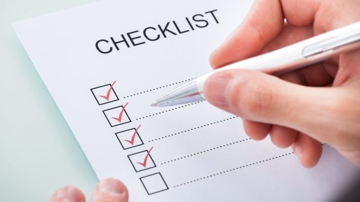 checklist for switchboard maintenance